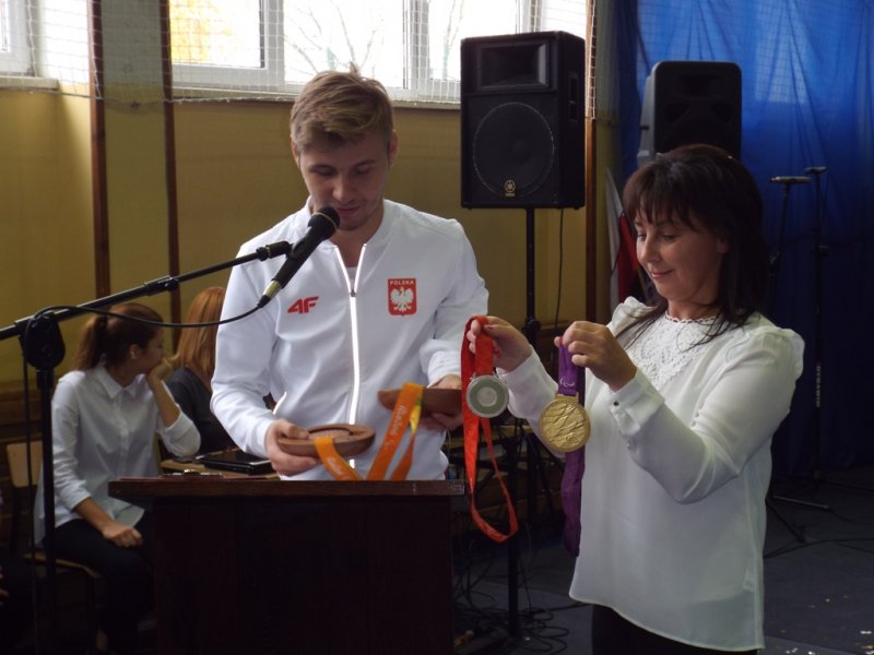 Piotr Grudzień w Starym Pilczynie